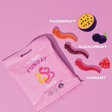 Funday No Sugar Added Natural Sweets Fruity Gummy Snakes 50mg