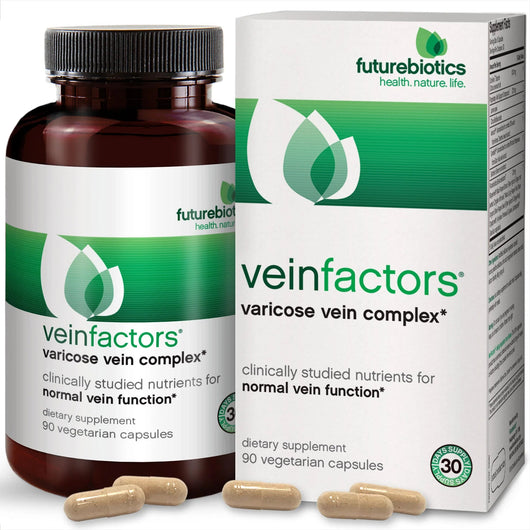 Futurebiotics VeinFactors Varicose Vein Complex, 90 Vegetarian Capsules