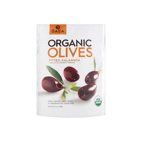 GAEA Organic Pitted Kalamata Olives Snack 65g