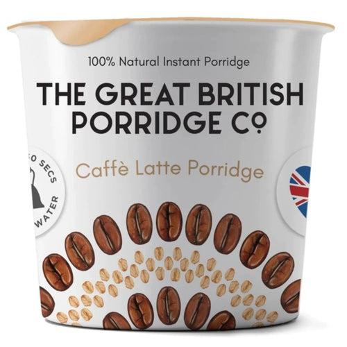 GB Porridge Caffe Latte Instant Porridge Pot Sugar Free 60g
