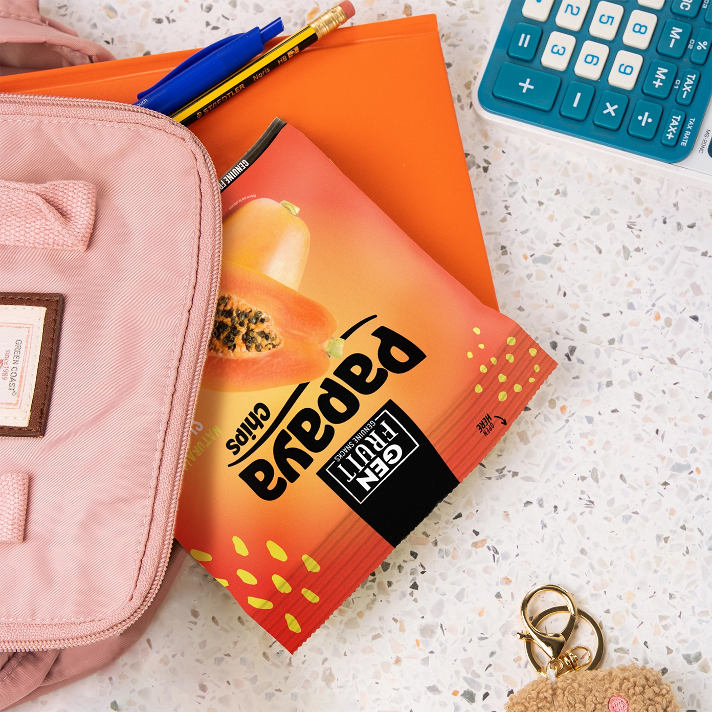 GEN FRUIT Snacks Papaya Chips 40g