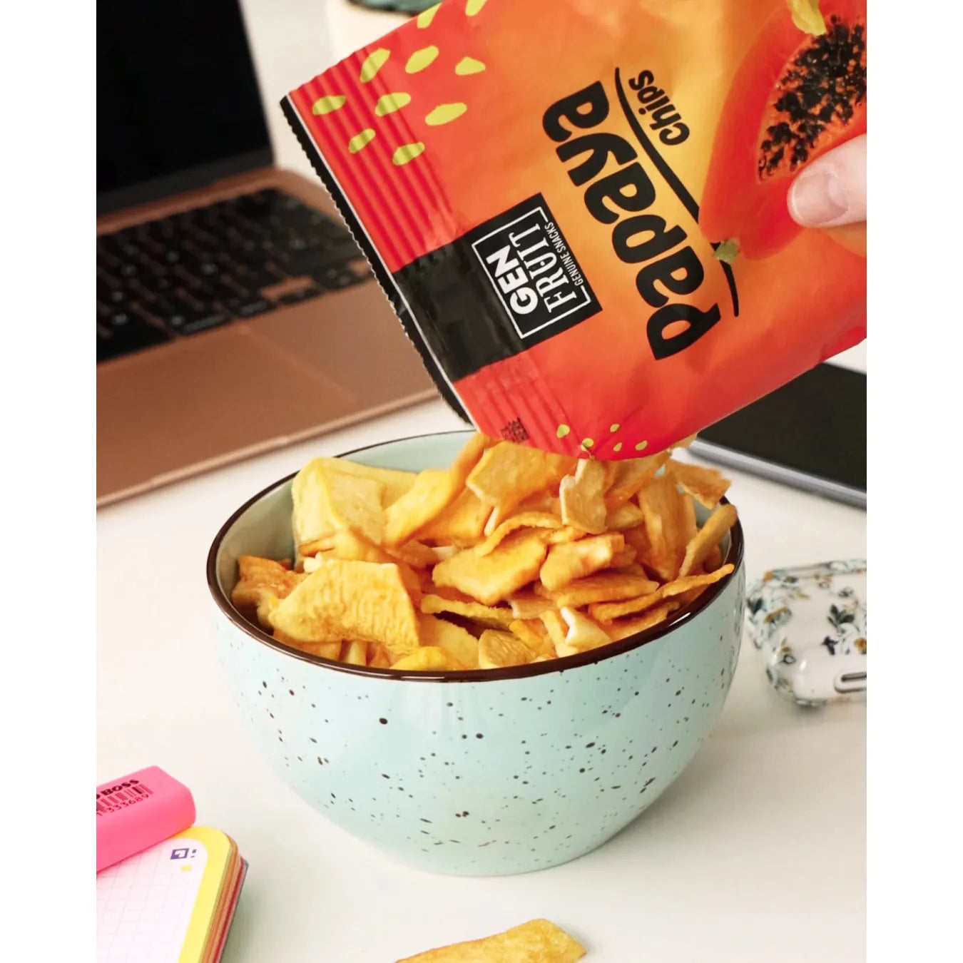 GEN FRUIT Snacks Papaya Chips 40g