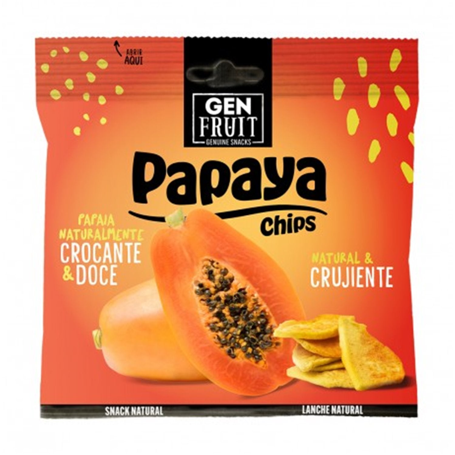 GEN FRUIT Snacks Papaya Chips 40g