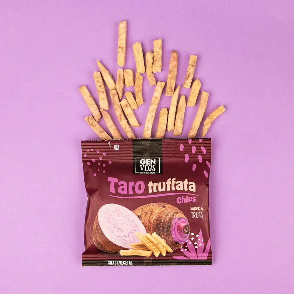 GEN VEGS Taro Truffata Chips with Truffle Flavour 45g