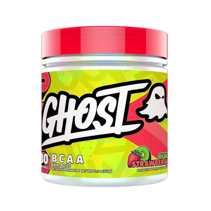 GHOST BCAA Powder Amino Acids Supplement, Kiwi Strawberry For Post & Pre Workout 30 Servings