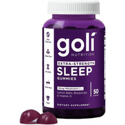 Goli Extra Strength Sleep Gummies With 10mg Melatonin Gluten-Free, Vegan, Non-GMO, and Gelatin-Free 50 Gummies