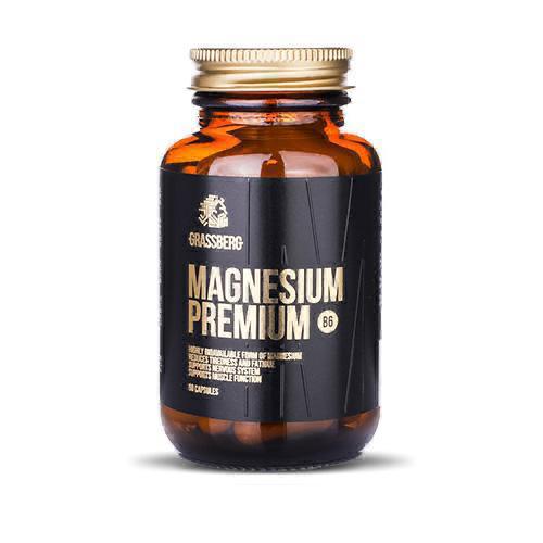 Grassberg Magnesium Premium B6 60 Cap