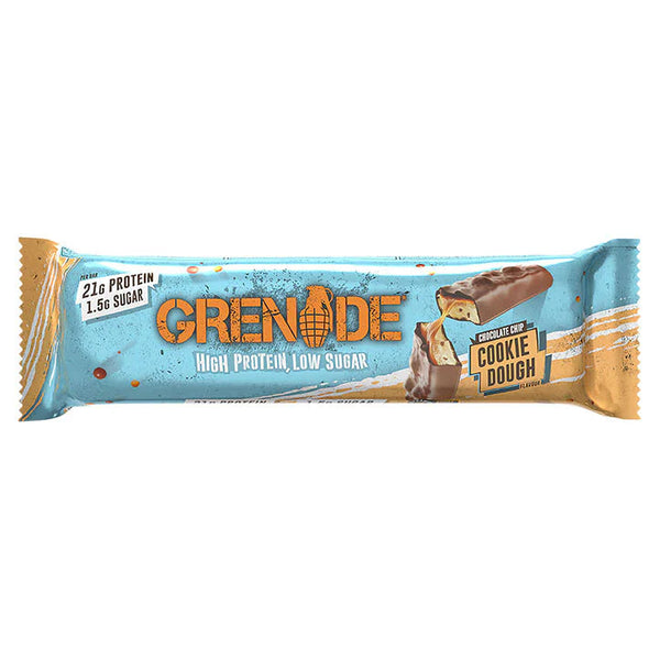 Grenade Protein Bar High Protein Low Sugar Cookie Dough 60g