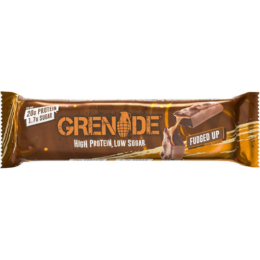 Grenade Protein Bar High Protein Low Sugar Fudged Up 60g