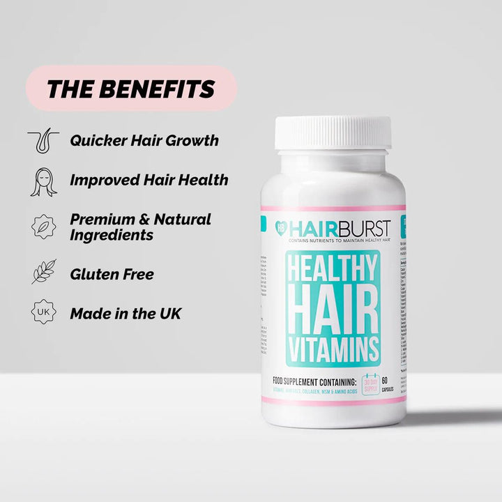 Hairburst Healthy Hair Vitamins 3 Month Supply 3 x 60 Capsules