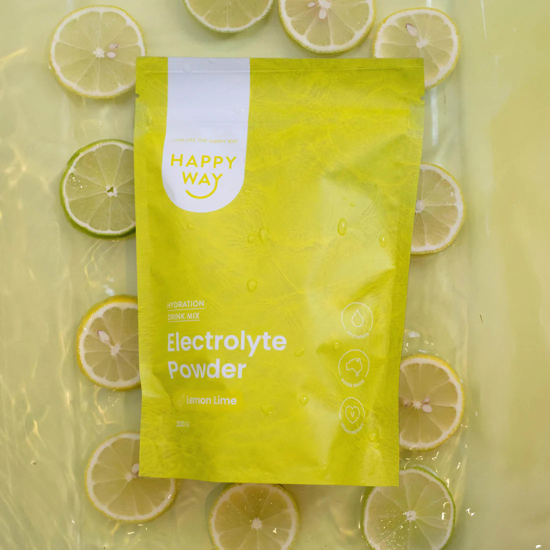 Happyway Electrolyte Powder Lemon Lime 300g