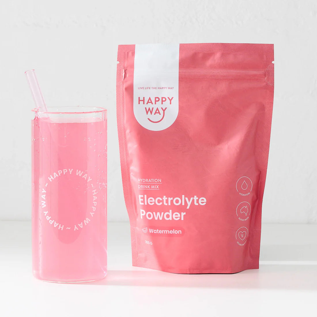 Happyway Electrolyte Powder Watermelon 300g