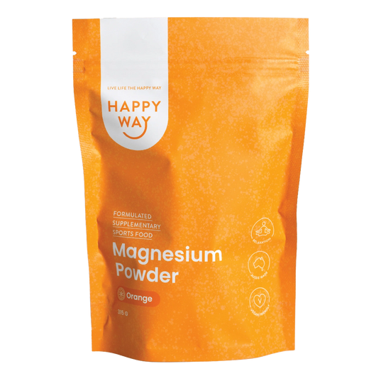 Happyway Magnesium Powder Orange Flavour 315g