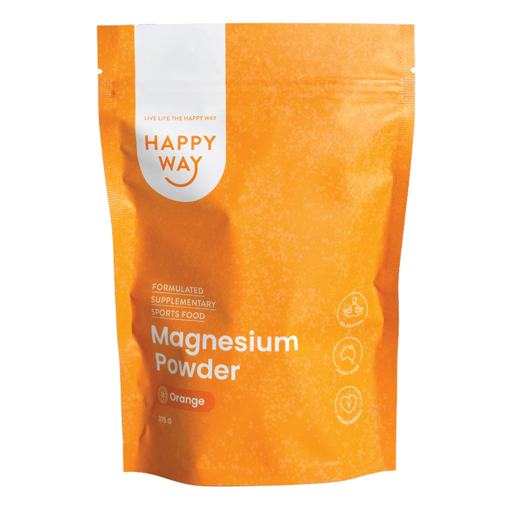 Happyway Magnesium Powder Orange Flavour 315g