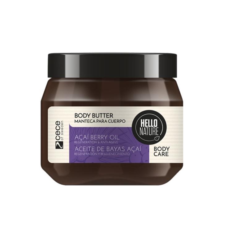 Hello Nature Acai Berry Body Butter Regeneration & Anti-Aging 250 ml