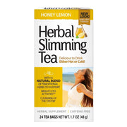 Herbal Slimming Tea Senna Leaves, Honey Lemon, Caffeine Free, 24 Tea Bags, 1.7 oz (48 g)