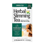 Herbal Slimming Tea With Senna Leaves & Green Tea, 24 Tea Bags, 1.7 oz (48 g)
