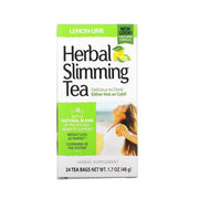 Herbal Slimming Tea With Senna, Lemon-Lime, Caffeine Free, 24 Tea Bags