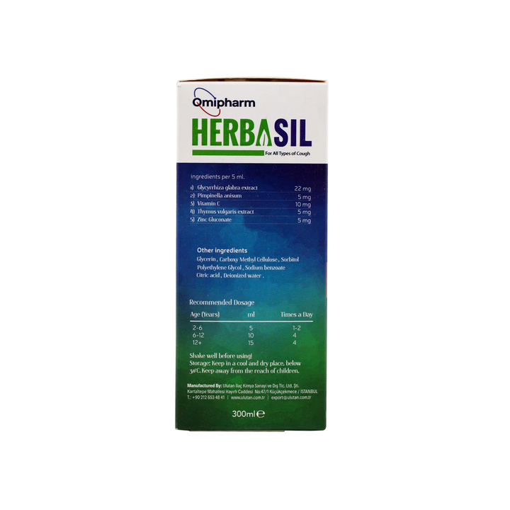 Herbasil Cough Syrup 300 Ml