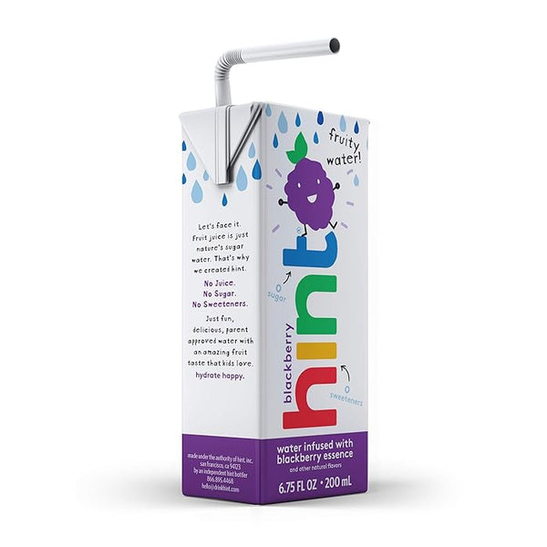 Hint Kids Water Blackberry Pure Water Infused Blackberry, Zero Sugar, Zero Calories, Zero Sweeteners, Zero Preservatives, Zero Artificial Flavors