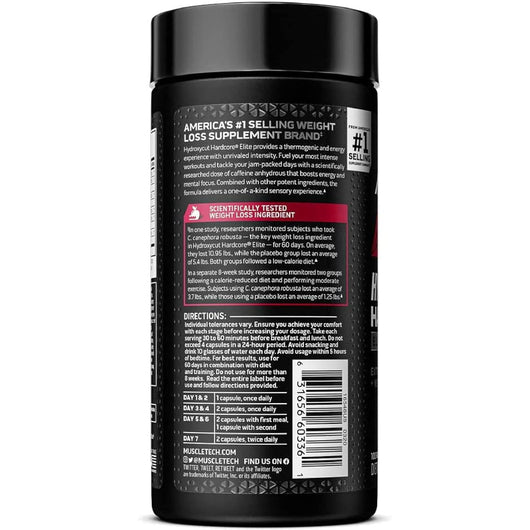 Hydroxycut Hardcore Elite 100 Rapid-Release Thermo Caps