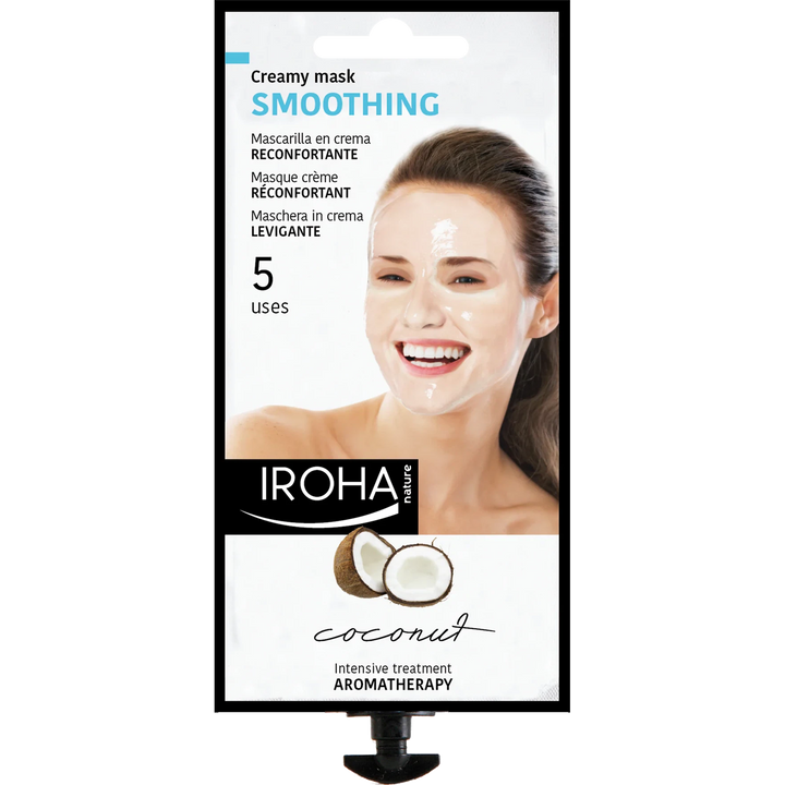 IROHA Nature Creamy mask Smoothing COCONUT 25g