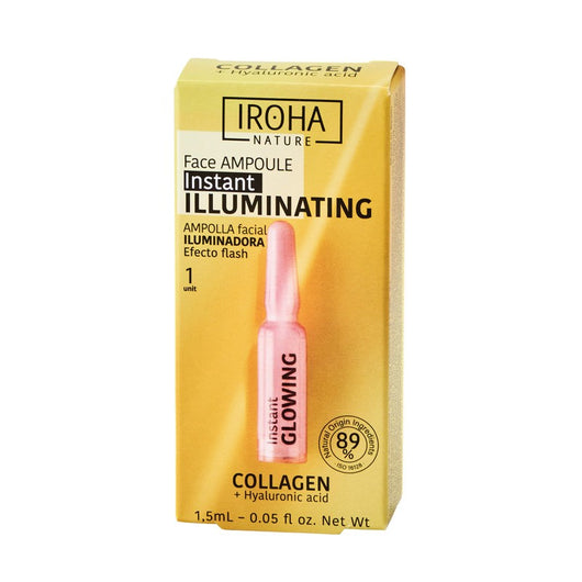 IROHA Nature Flash Instant ILLUMINATING Ampoule shot 1.5ml