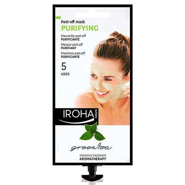 IROHA nature peel-off cream mask PURIFYING Green Tea 25g