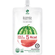 JELLY.B Drinkable Konjac Jelly Watermelon Healthy and Natural Weight Loss Diet Drink 0 Gram Sugar, Low Calorie 150ml