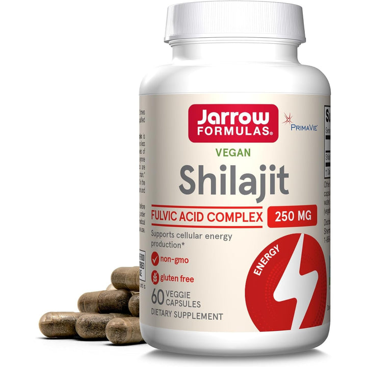 Jarrow Formulas Vegan Shilajit 250 mg 60 Veggie Capsules