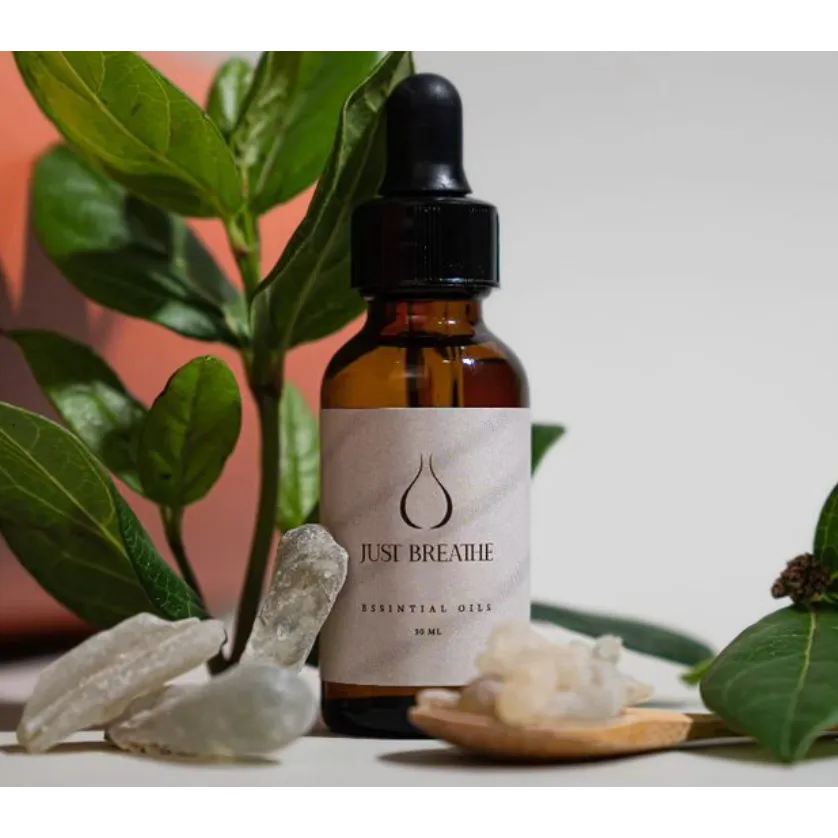 Just Breathe Frankincense Oil 100% Natural and pure essential oil 30ml