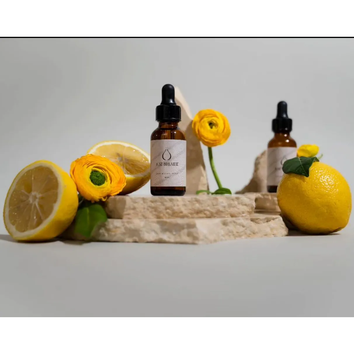 Just Breathe Lemon Oil 100% Natural and pure essential oil 30ml
