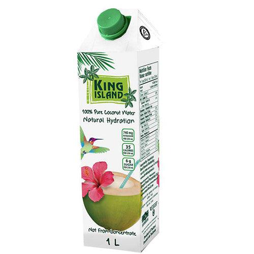 King Island 100% Pure Coconut Water No Added Sugar 1 L