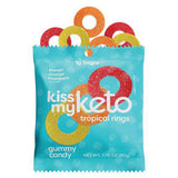 Kiss My Keto Candy Tropical Rings Keto Gummies Low Sugar 50g