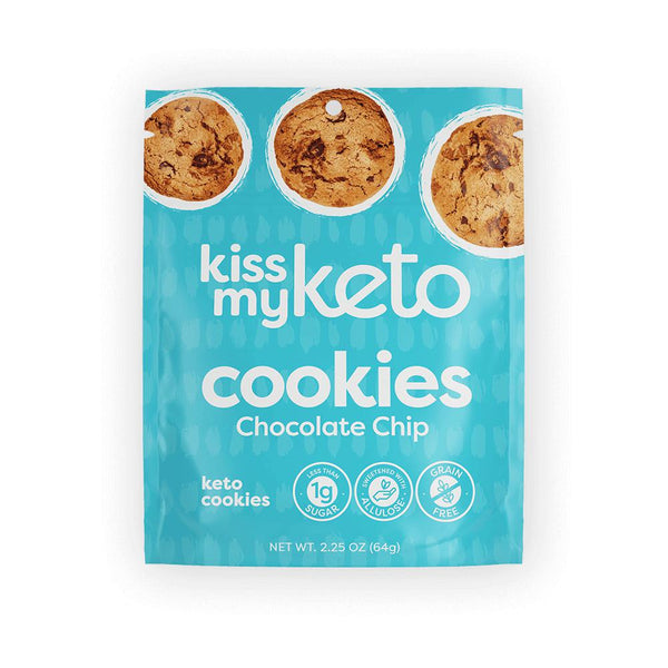 Kiss My Keto Grain-Free Chocolate Chip Cookies 64g