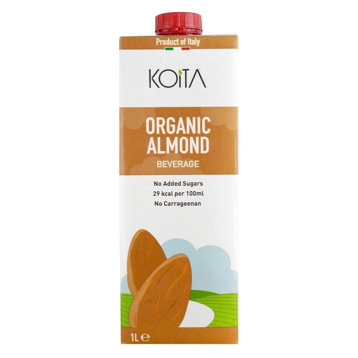 Koita Organic Almond Milk Dairy Free No Added Sugar 1L