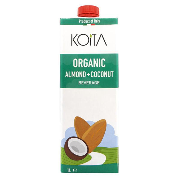 Koita Organic Almond Plus Coconut Milk Dairy Free 1L