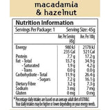 Kuranda Wholefoods Macadamia & Hazelnut Nut Bars Gluten Free Dairy Free Keto No Added Sugar 45g
