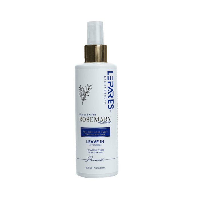 LEPARES Rosemary + Caffeine Anti HairLoss Tonic LEAVE-IN 200 ml