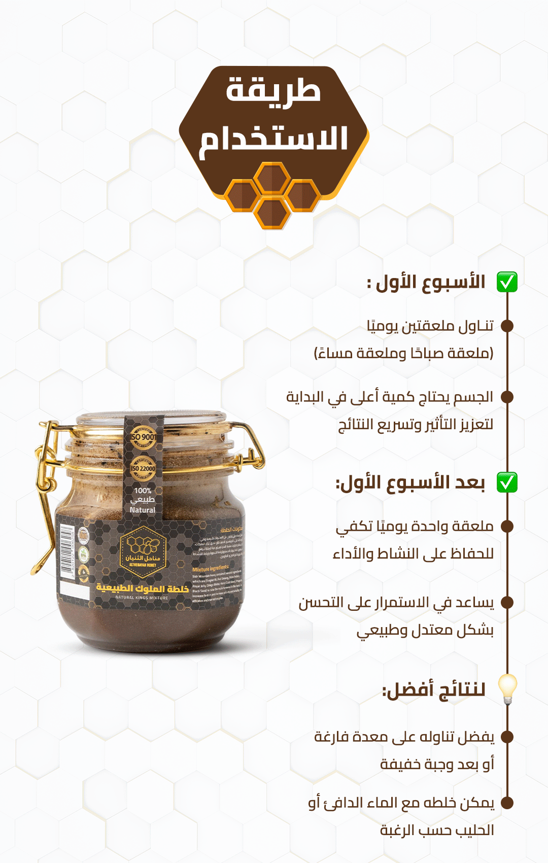 مناحل الثنيان خلطة الملوك الطبيعية 285 جم