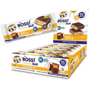 Lenny & Larry's The BOSS! Immunity Bar, Peanut Butter Cup, 17g Dairy & Plant Protein, Probiotics 58g