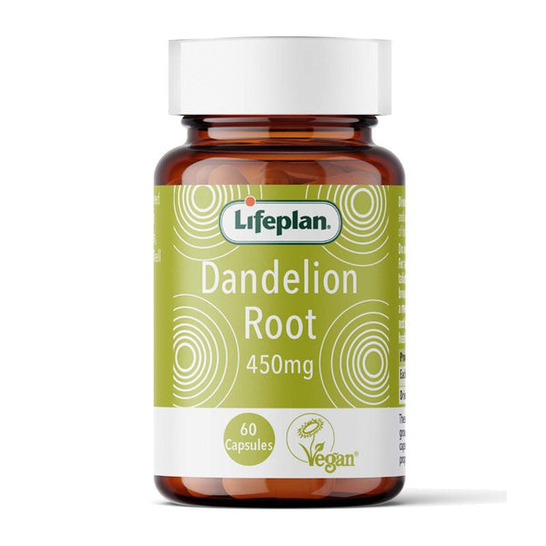 Lifeplan Dandelion Root 450mg 60 Vegan Capsules