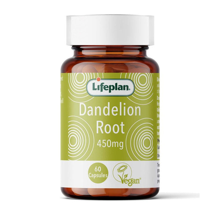 Lifeplan Dandelion Root 450mg 60 Vegan Capsules