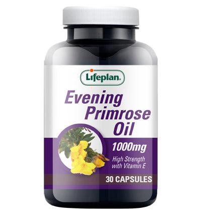 Lifeplan Evening Primerose Oil 1000mg with Vitamin E 30 Capsules