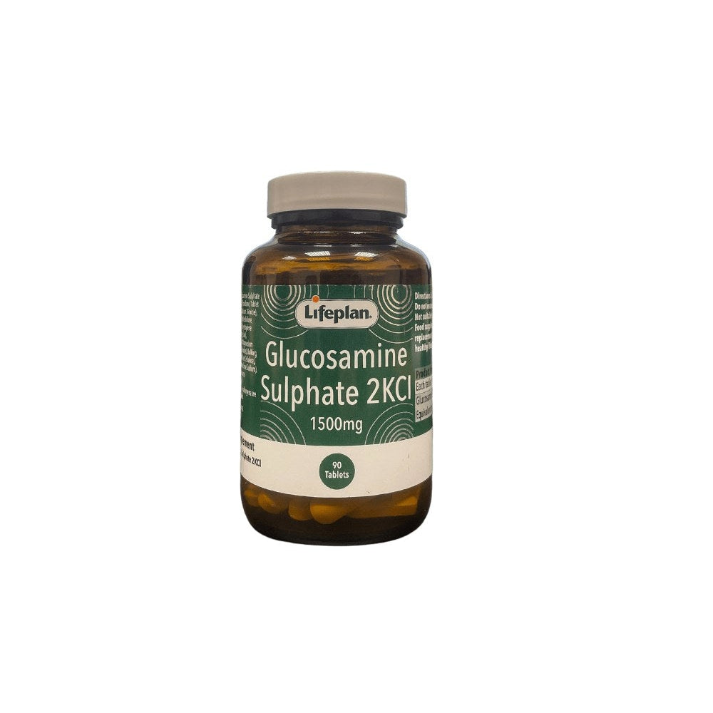 Lifeplan Glucosamine Sulphate 2KCI 1500mg 90 Tablets