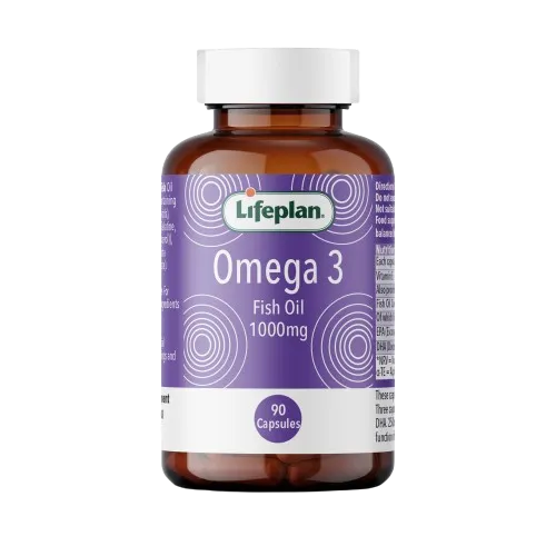 Lifeplan Omega 3 Fish Oil 1000mg 90 Capsules