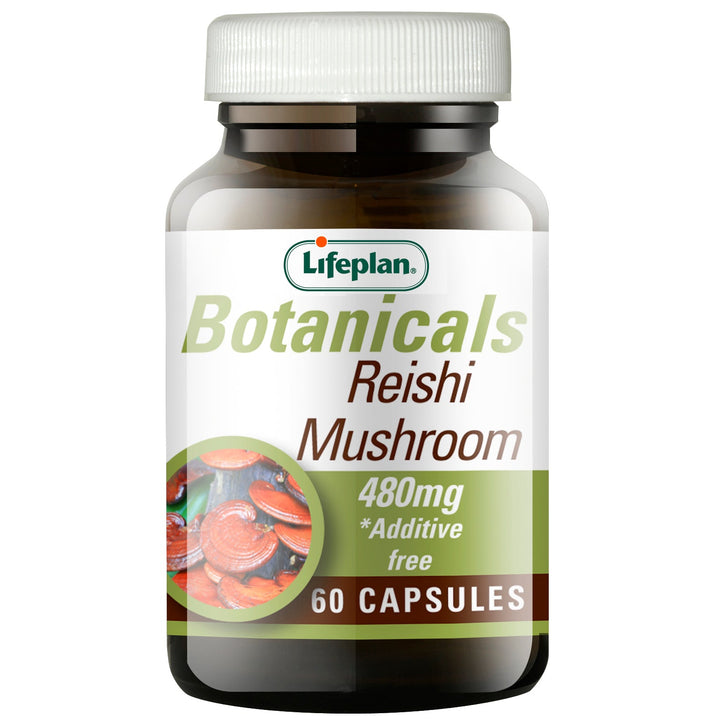 Lifeplan Reishi Mushroom 480mg Vegan 60 Capsules