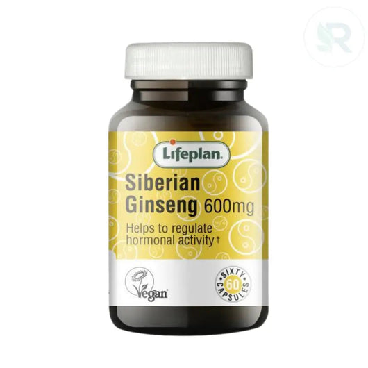 Lifplan Siberian Ginseng 60 Vegan Capsules