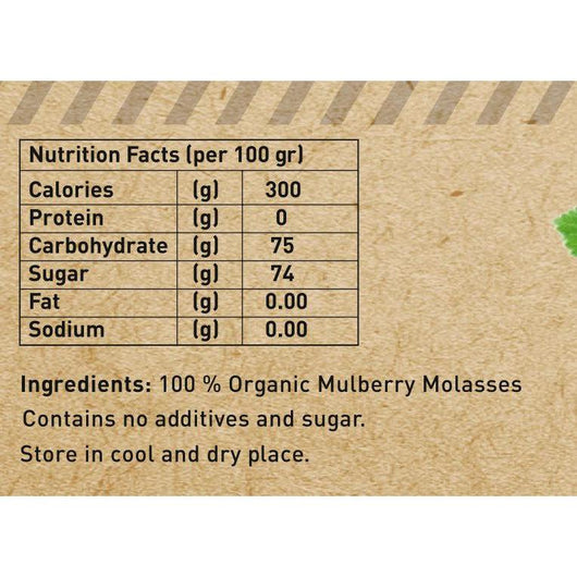 Liquid Gold ORGANIC MULBERRY MOLASSES 380g