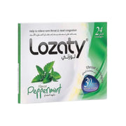 Lozaty Throat Lozenges Peppermint 24